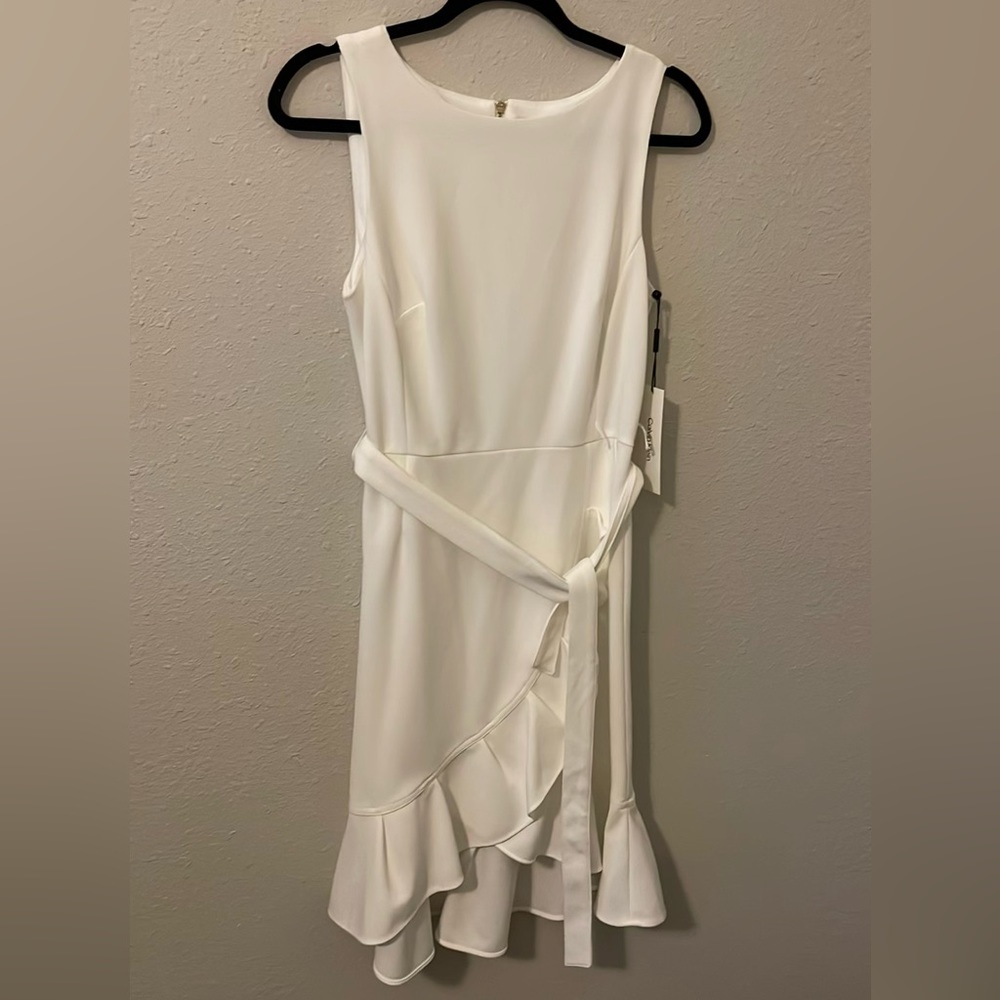 Calvin Klein white dress